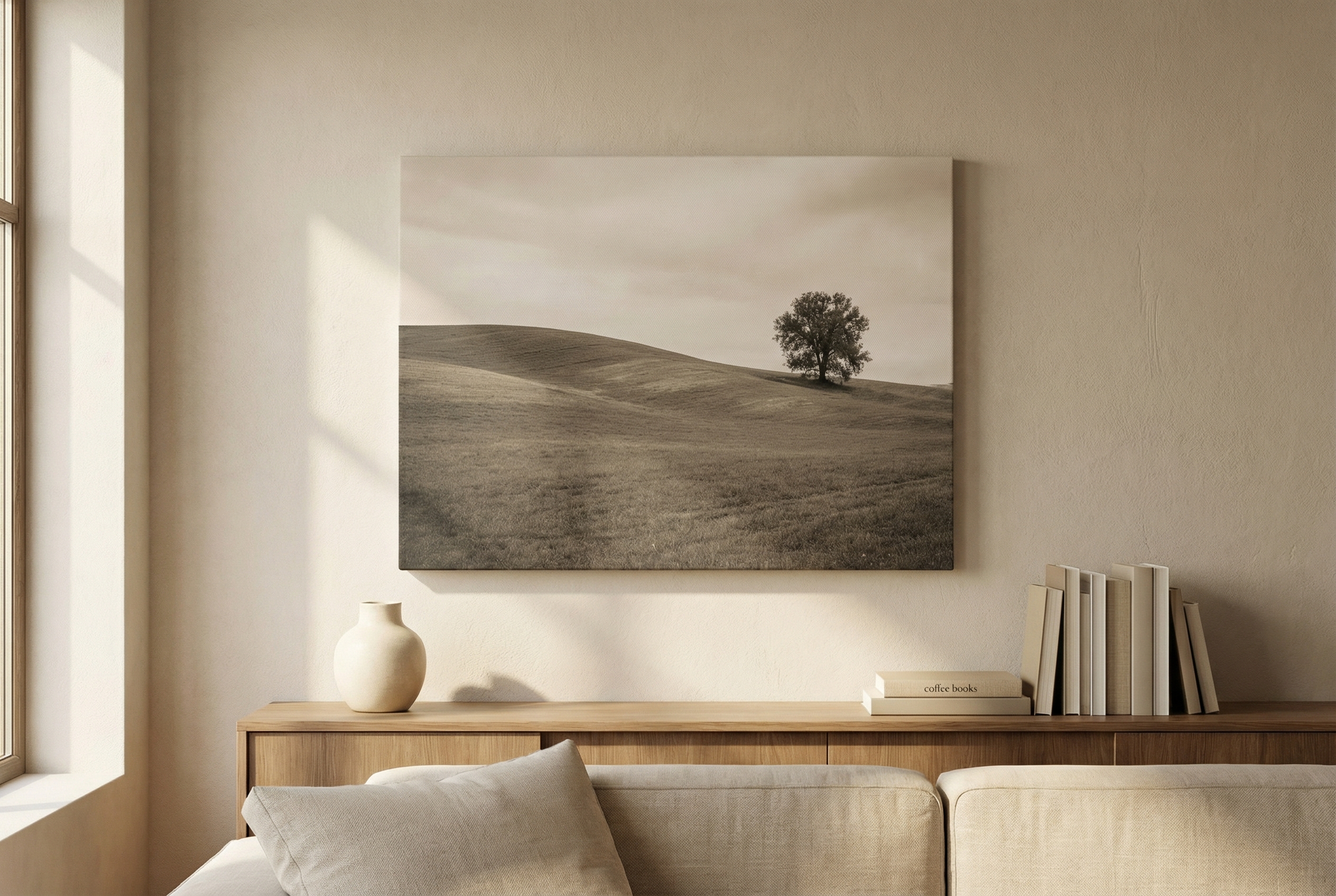 Premium fotografija na platnu u elegantnom interijeru